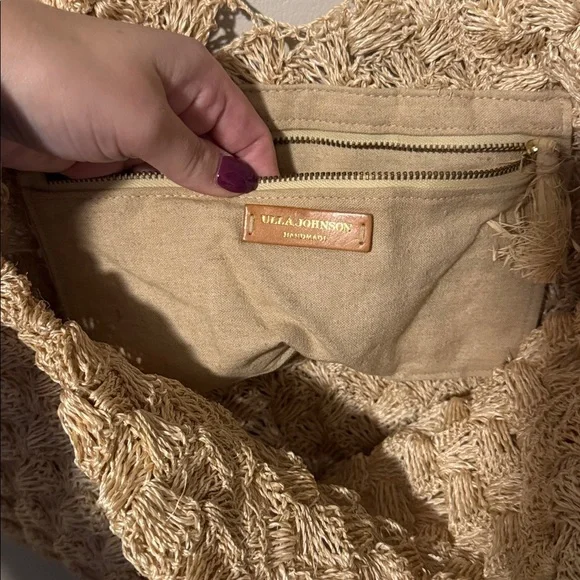Ulla Johnson 100% Straw Purse - Picture 3 of 7